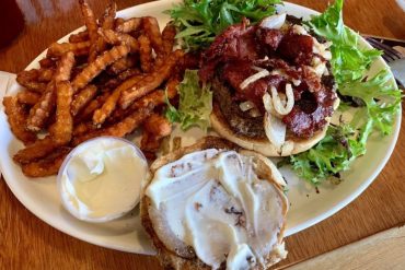 Food in Buzzard Billy's in La Crosse, WI.