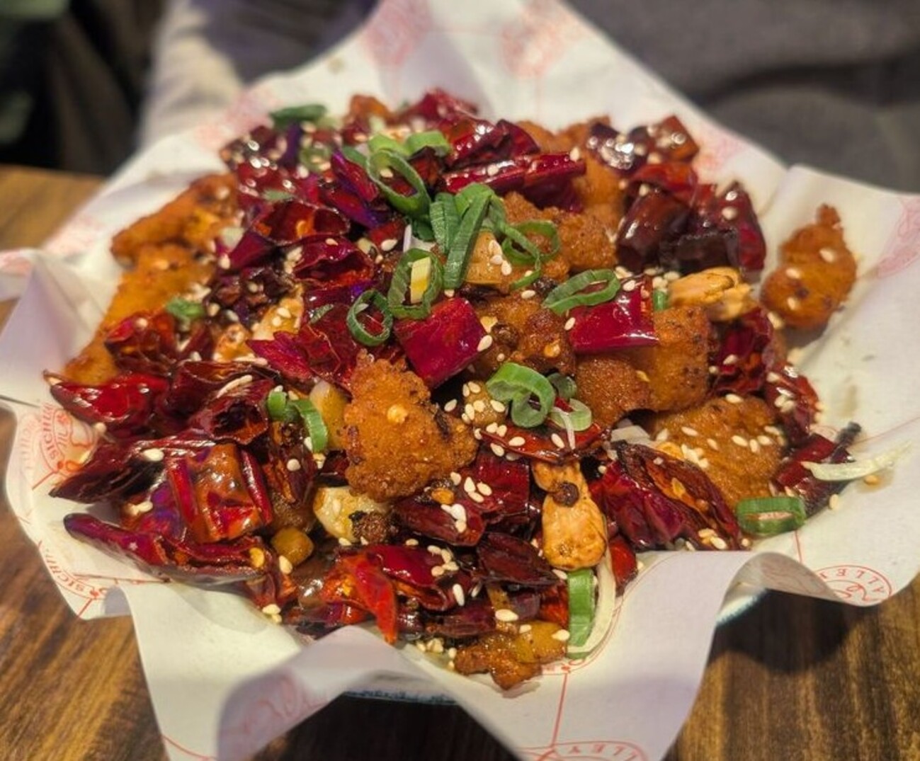 Food at Sichuan Alley Bistro located in West Hartford, CT.