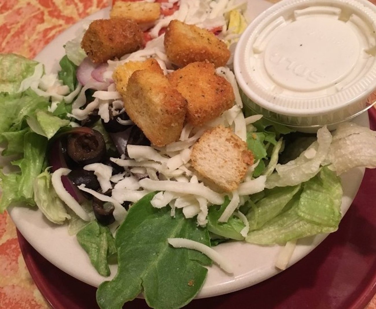 Food in Pesto’s in Flint, MI.