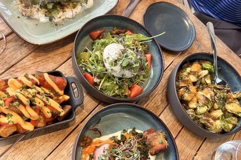 Foods in The Ridge Room in Harrisonburg, VA.