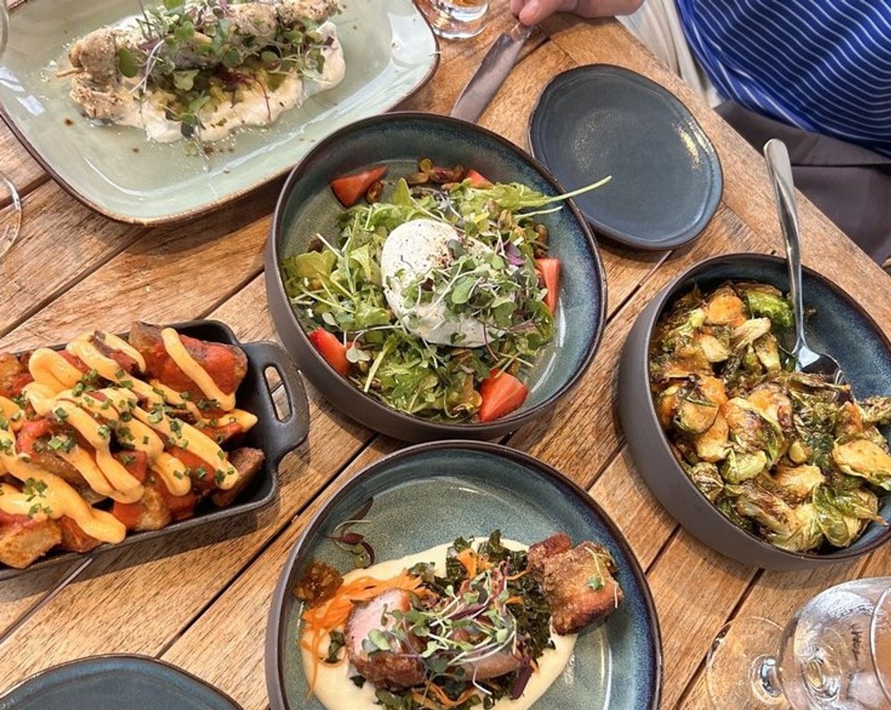 Foods in The Ridge Room in Harrisonburg, VA.