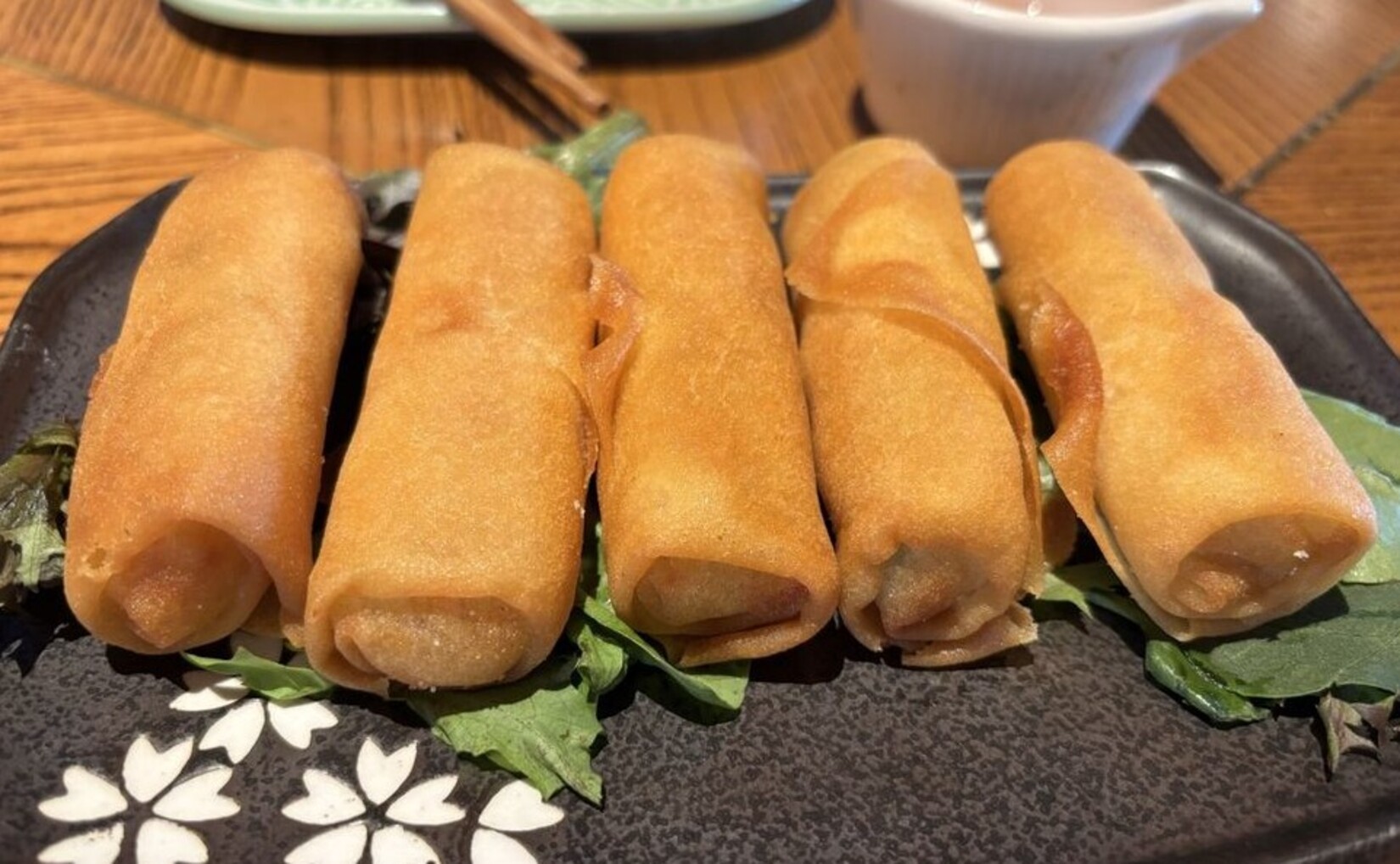 Fried Spring Rolls at Sichuan Alley Bistro located in West Hartford, CT.