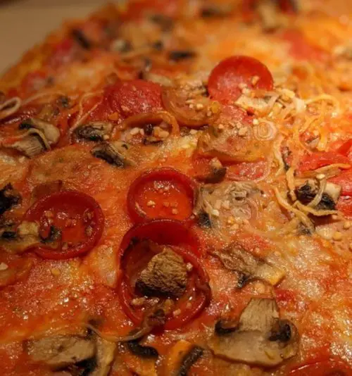 Garbage Pie at Patsy's Tavern & Restaurant located in Paterson, NJ.