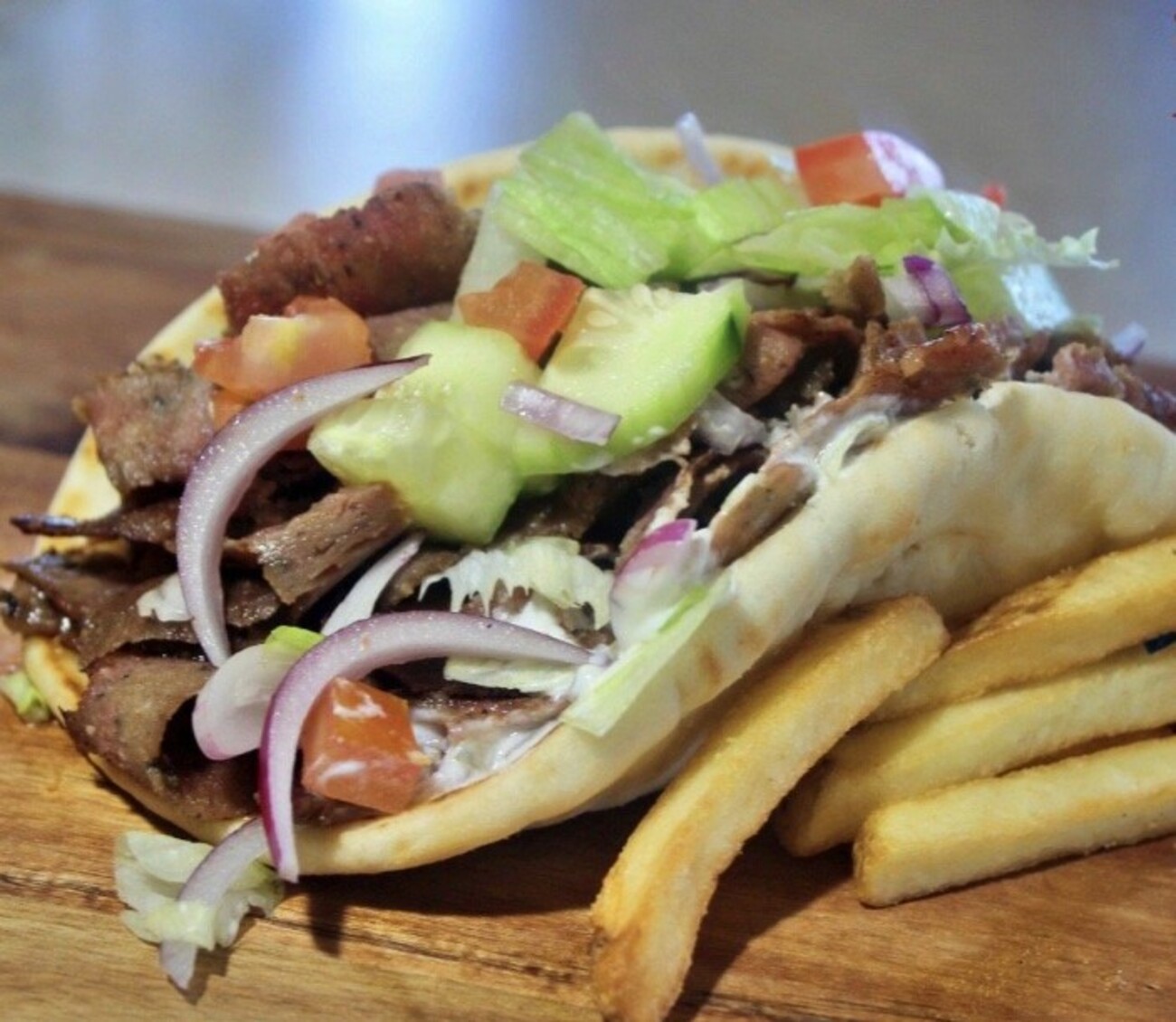 Gyro at Texas Flaming Grill located in Abilene, TX.