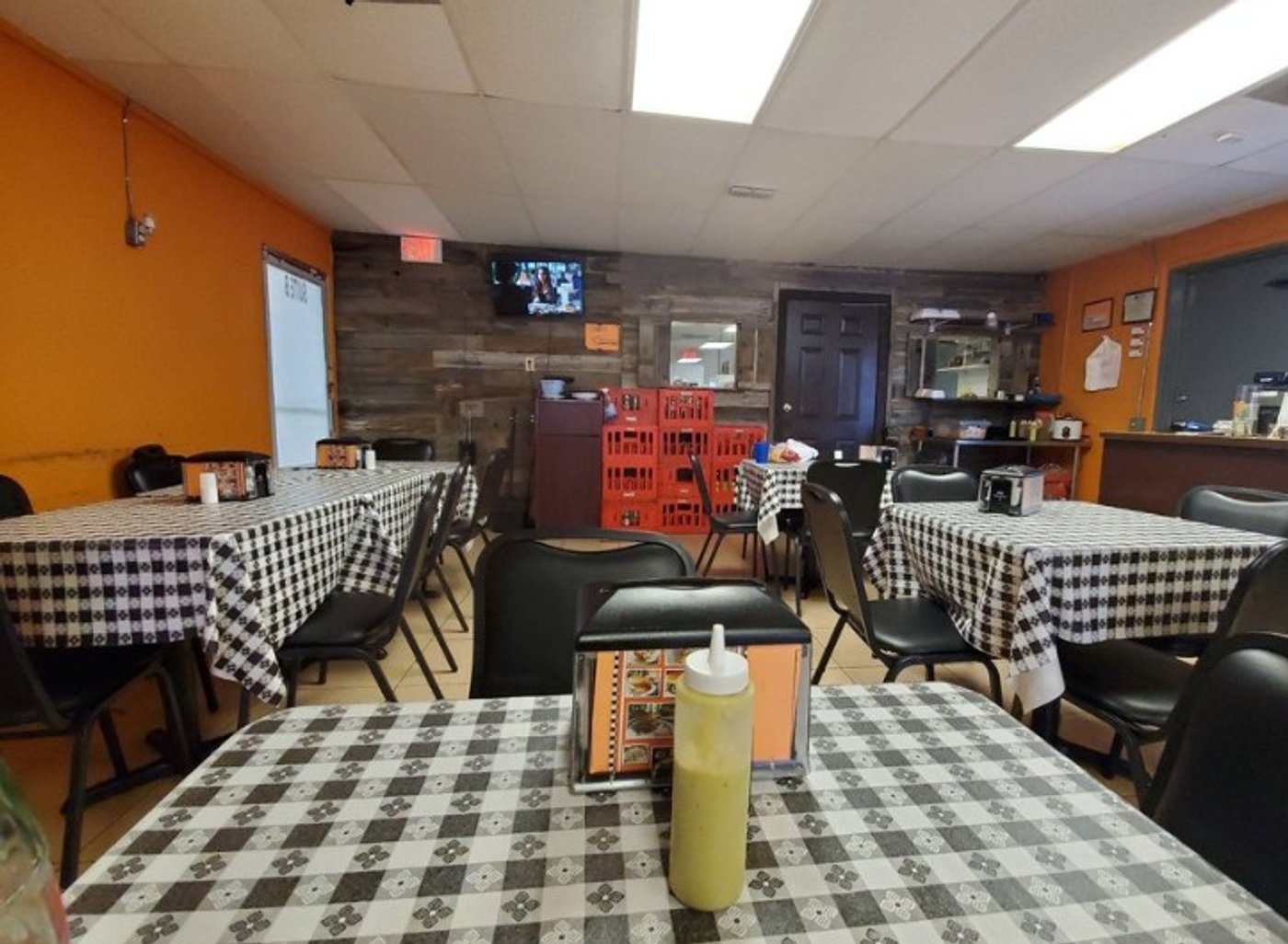 Inside Super Burgers located in McAllen, TX. 