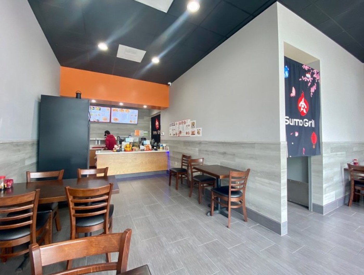 Inside Sumo Grill in Martinez, CA. 