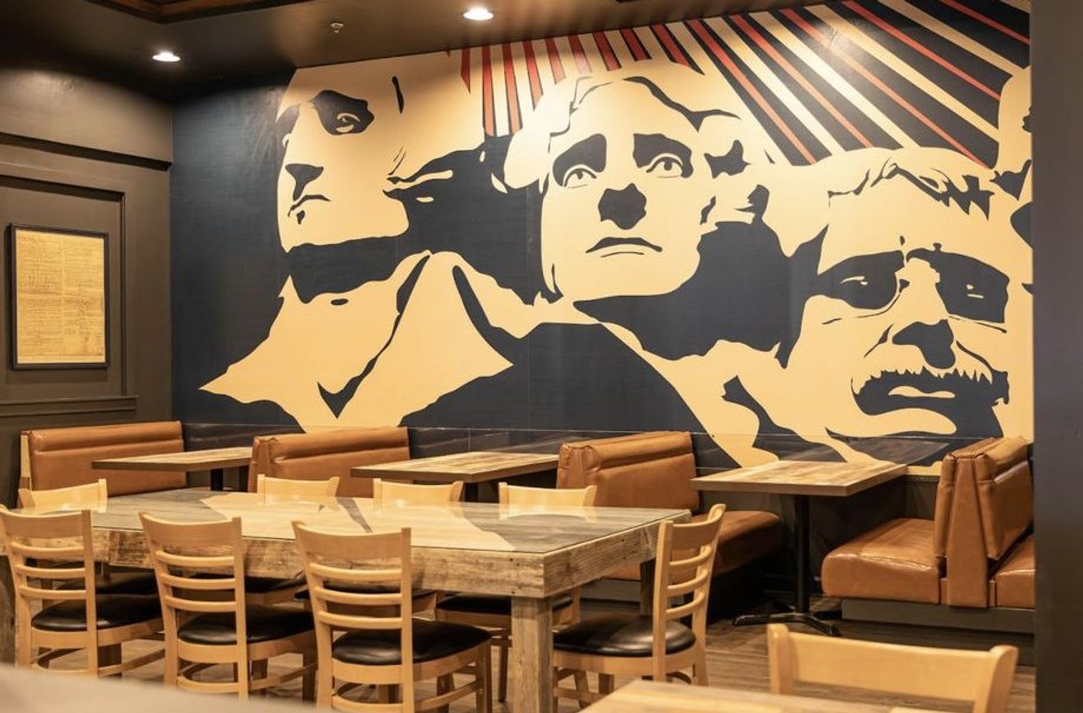 Inside American Charlie Grill & Tavern in Panama City Beach, FL.