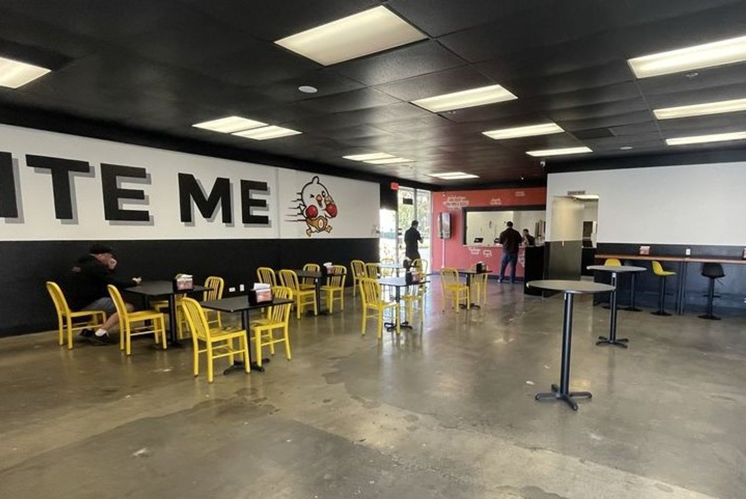 Inside The Bite Club in Santa Ana, CA.