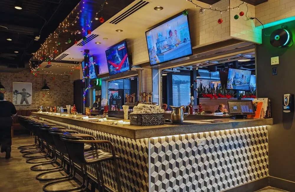 Interior view at Society Burger in Tulsa, OK 