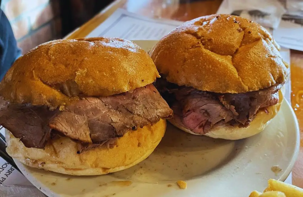 Roast Beef Sandwich at Brenna and Carr