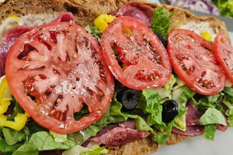 Italian Sub on wheat at Franky's Deli Warehouse located in Hialeah, FL.