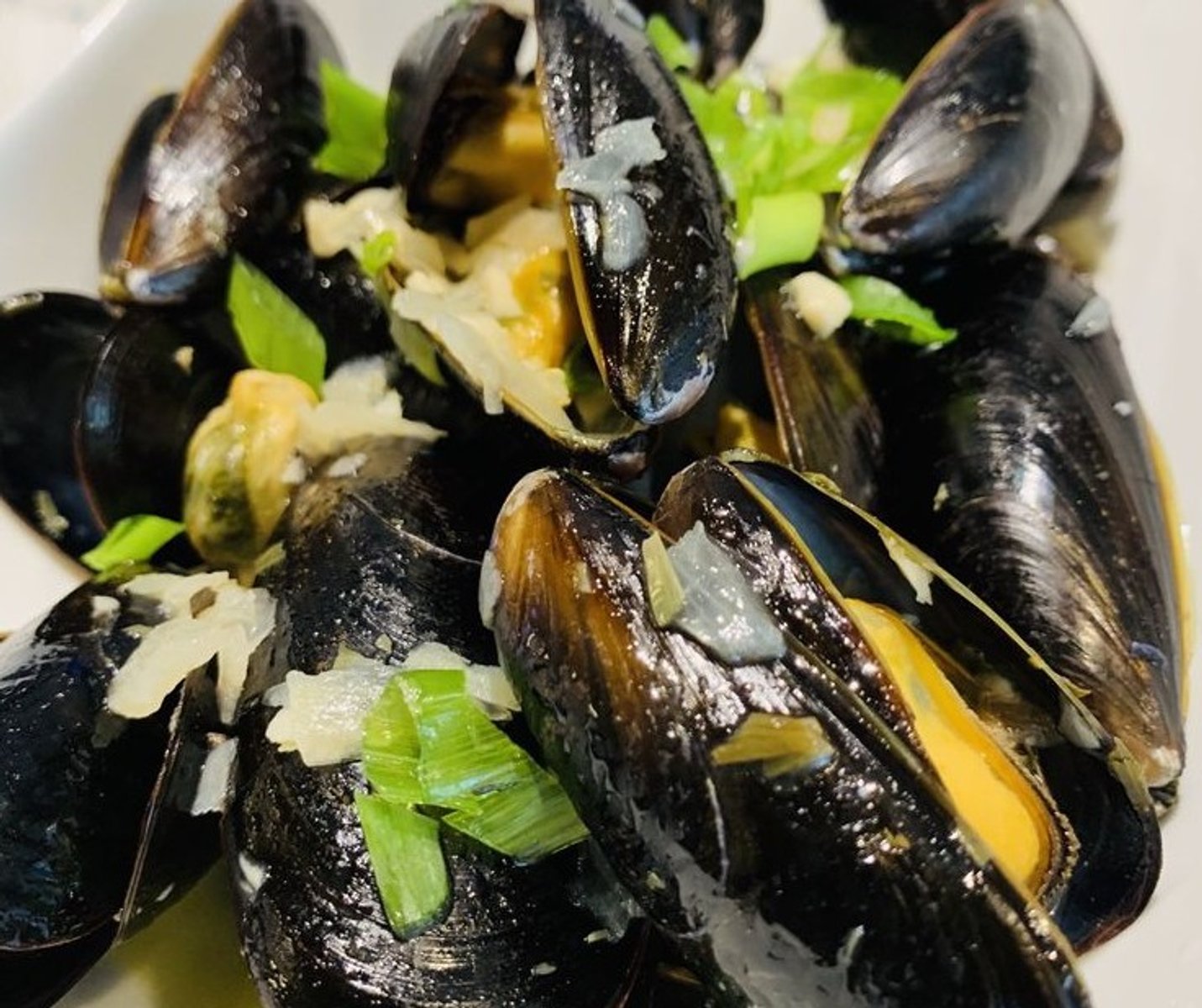 Moules at EnVie located in Lansing, MI.