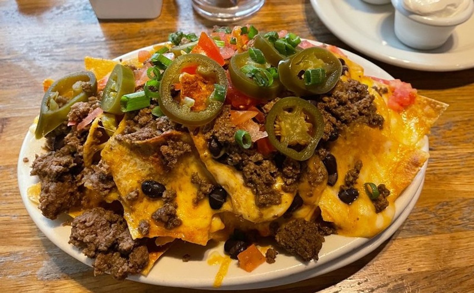 Nachos in The Pumphouse Bar & Grill located in Bellevue, WA. 