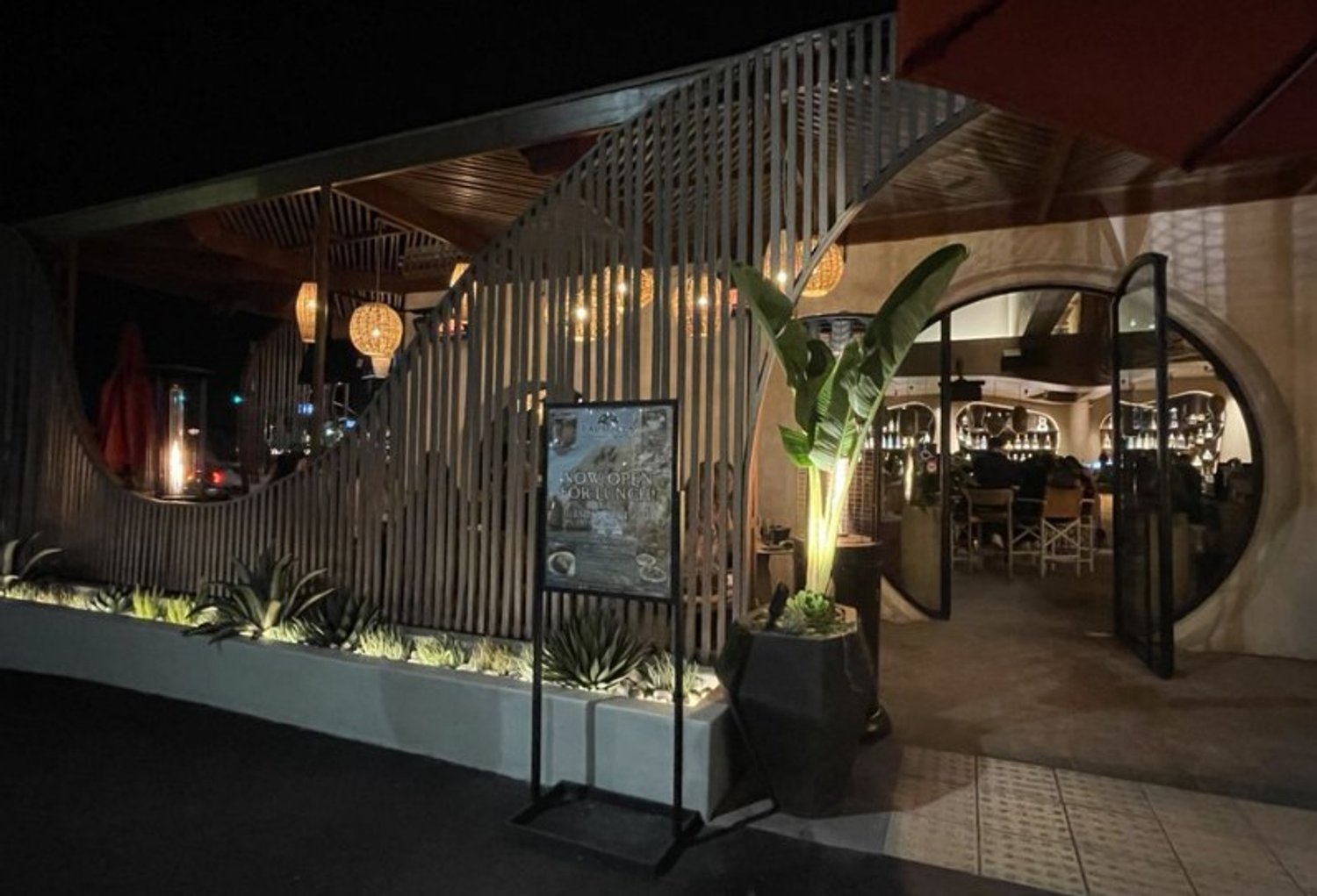 Outside of Palmilla Cocina y Tequila located in Newport Beach, CA