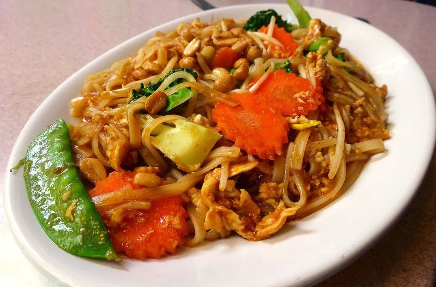 Pad Thai at Tee Jay’s Corner Cafe located in Carson City, NV.