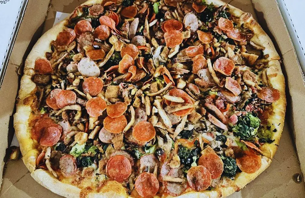 House Special Pizza at Bleecker Street Pizza in New York, NY 