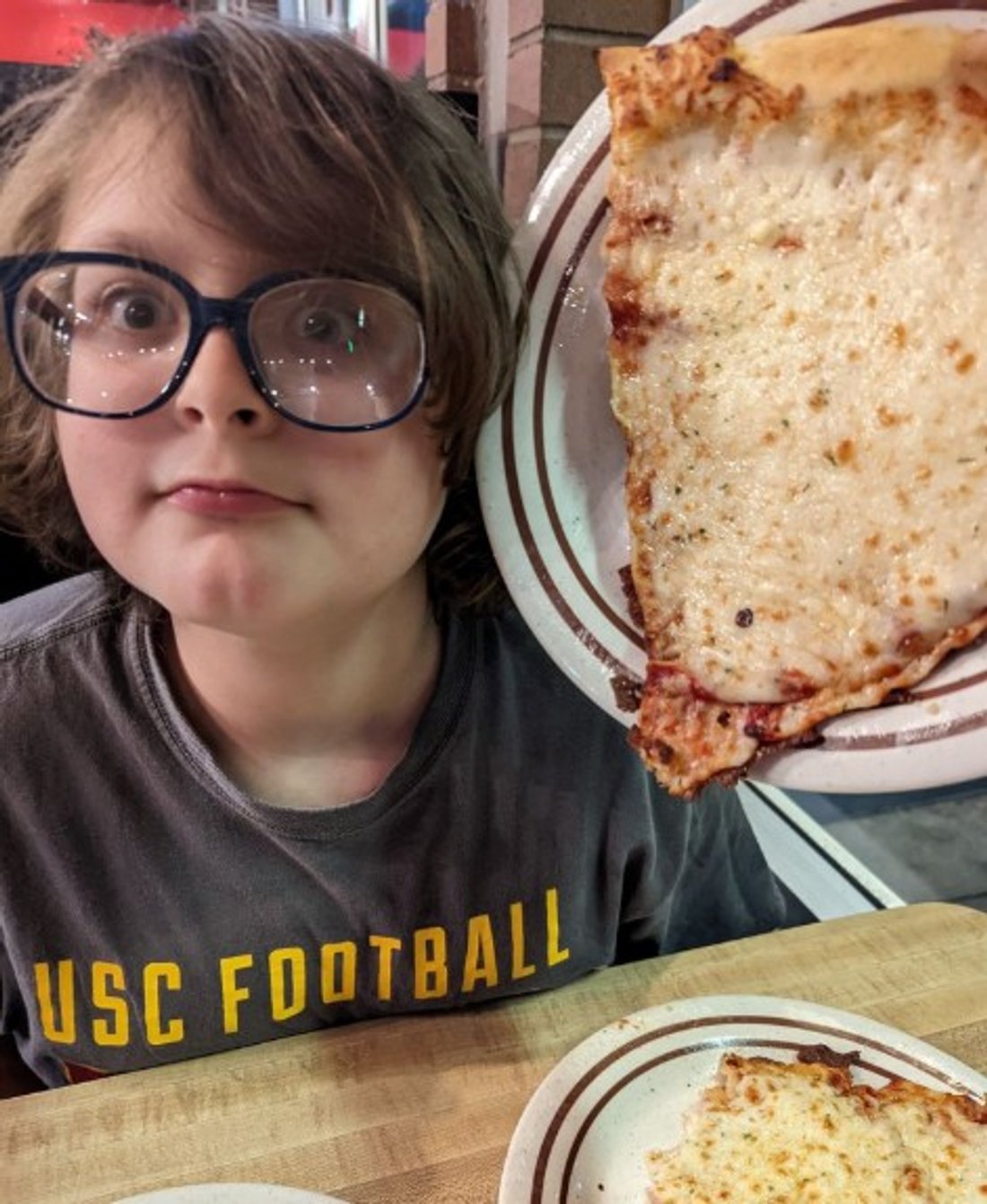 Pizza in PizzAmore located in Albany, OR.