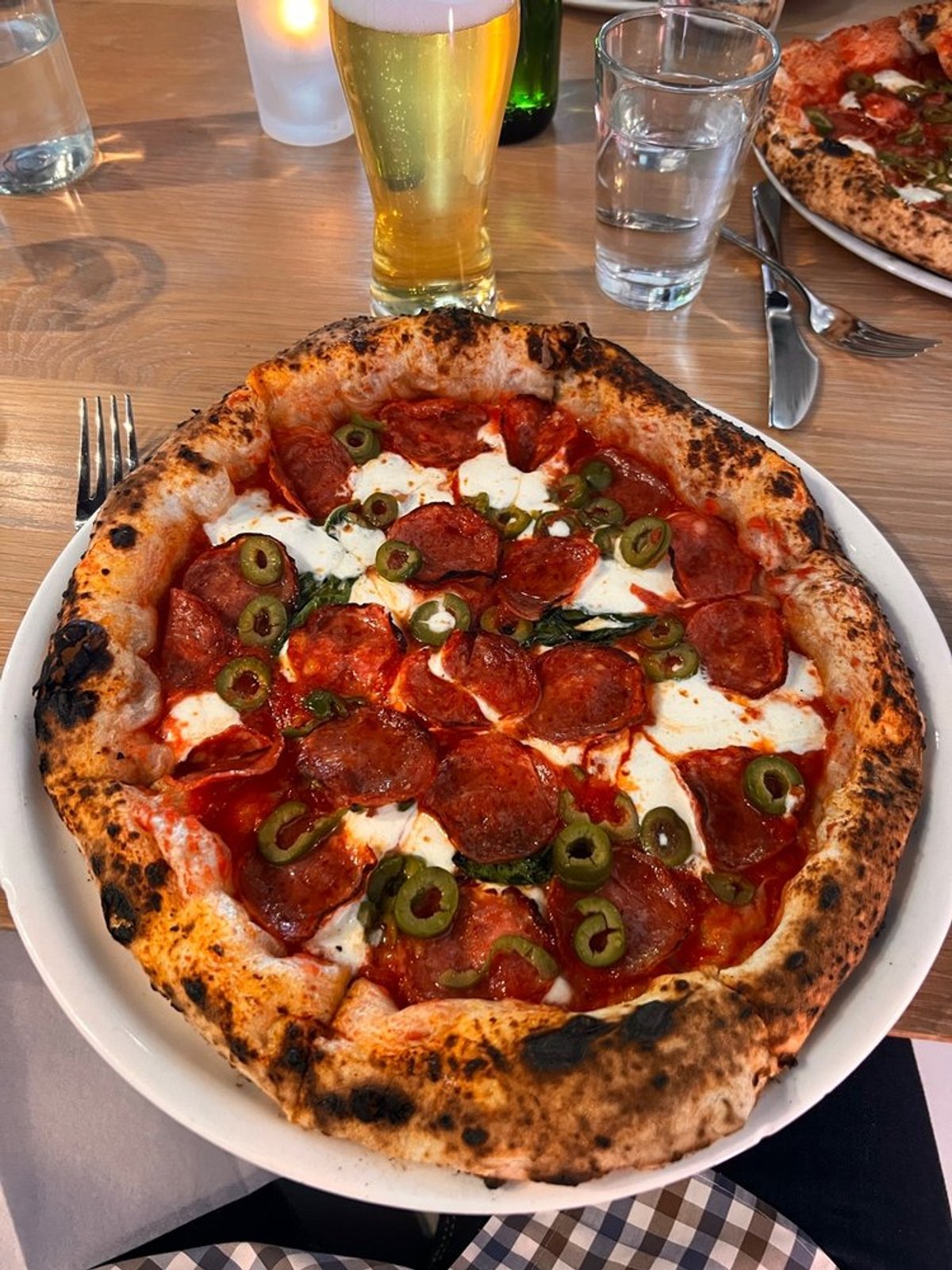 Pizza at A Dopo Sourdough Pizza located in Knoxville, TN.