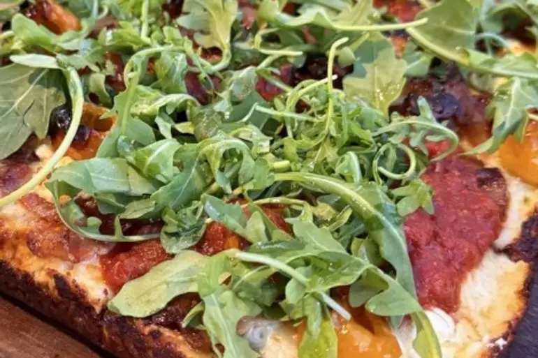 Pizza at High Street Pizza & Pour House in Portsmouth, VA.