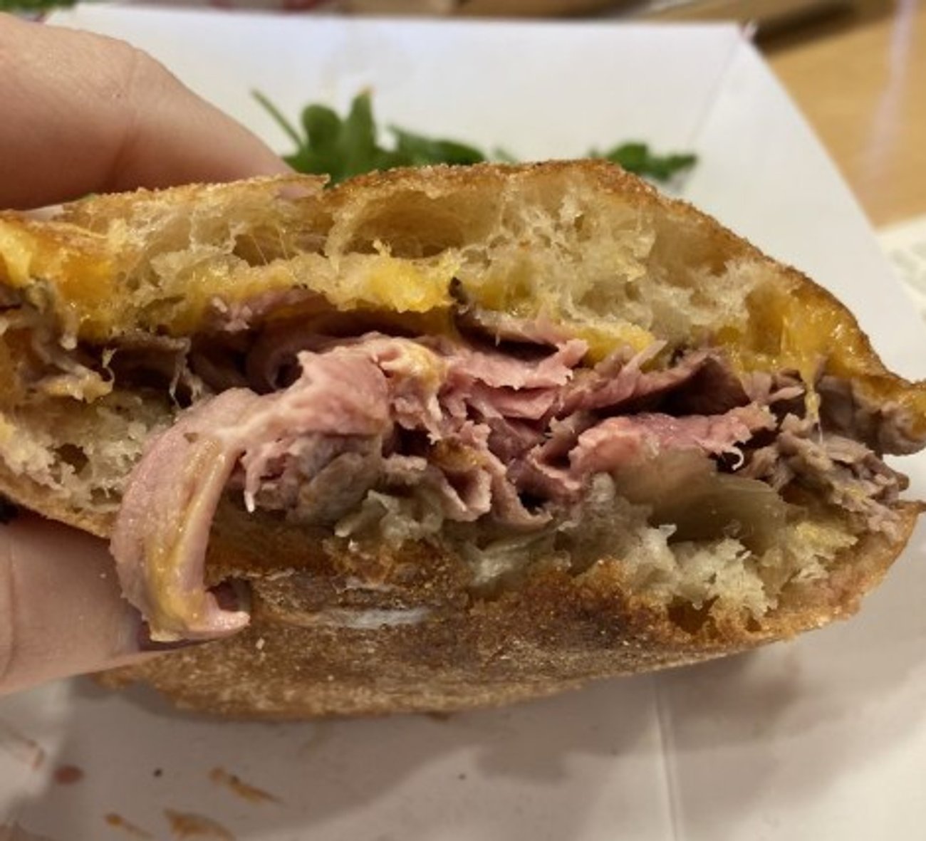 Rotisserie Roasted Beef Sandwich in The Dilly Duck Shop located in Norwalk, CT
