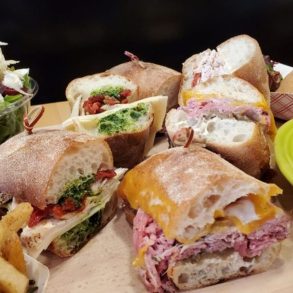 Sandwiches in The Dilly Duck Shop located in Norwalk, CT.