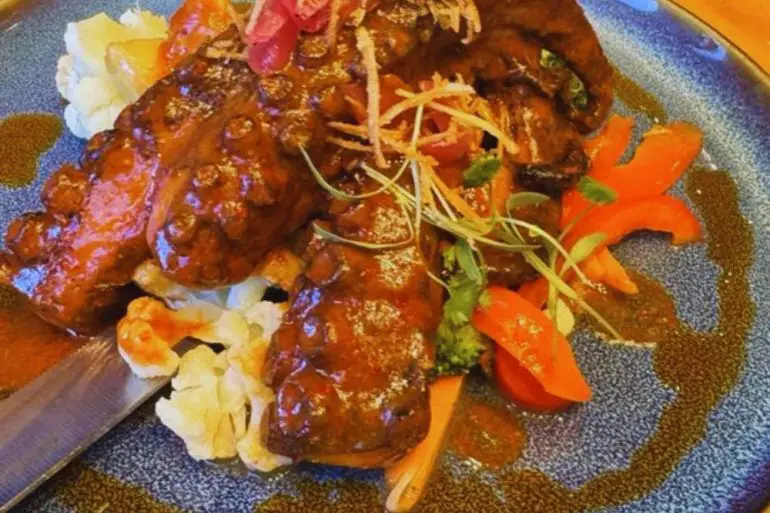 Pulpo a la Parrilla in La Fisheria