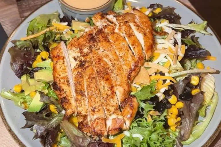 Southwest with chicken in American Charlie Grill & Tavern in Panama City Beach, FL.