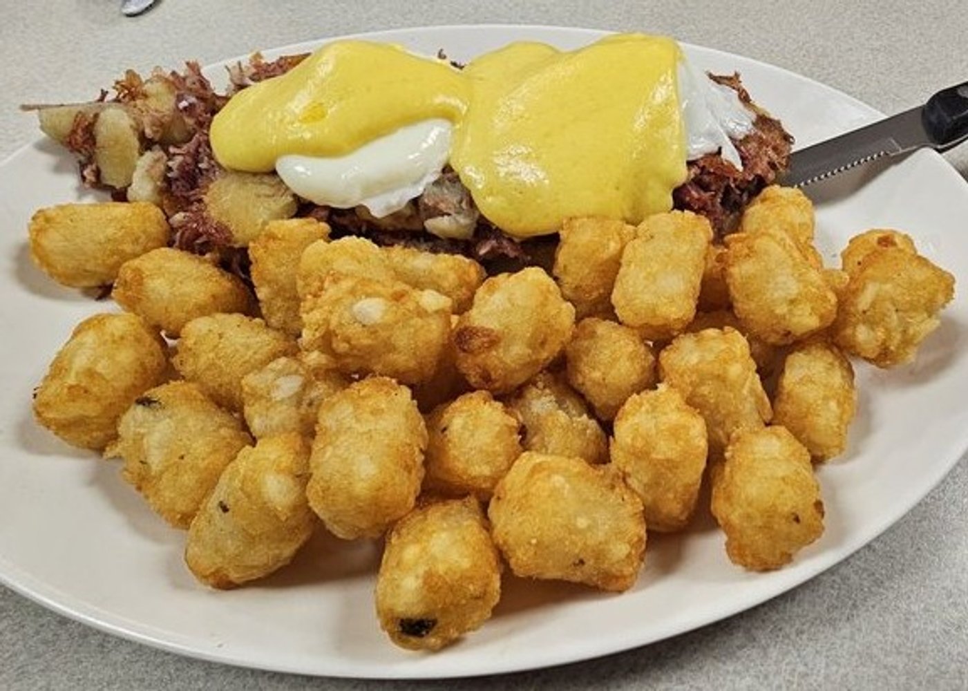 Sue_s Hash Benedict at Suzie's Diner in Hudson, NH.