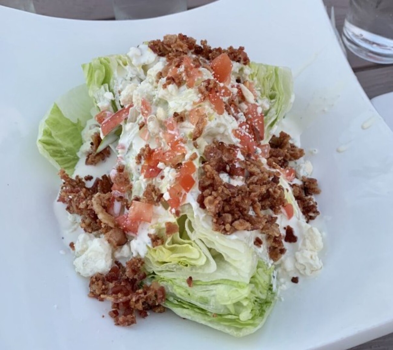 The wedge at Manning's Steaks and Spirits located in Lakewood,Colorado.