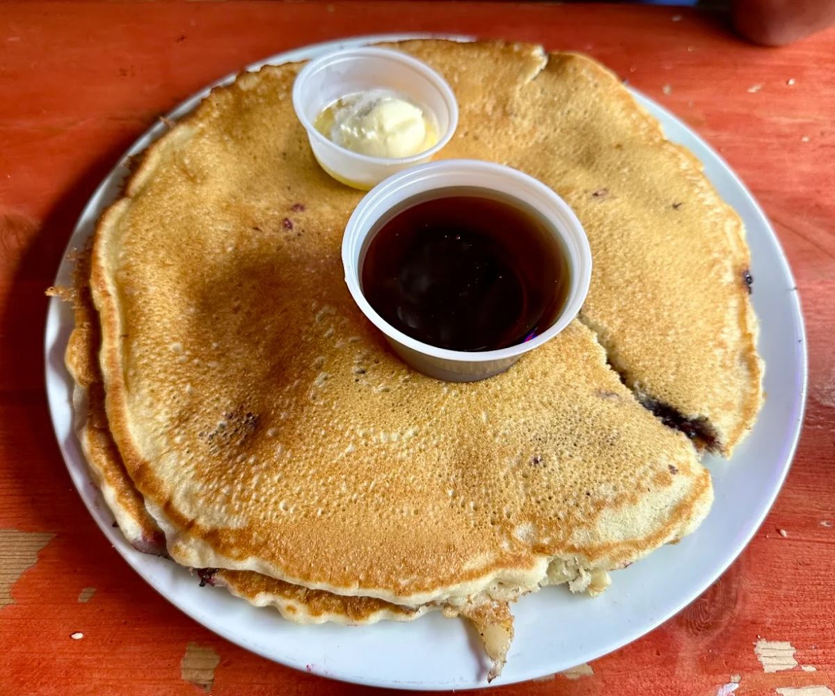 Pancakes at Gilbert on Main in Bellevue, WA