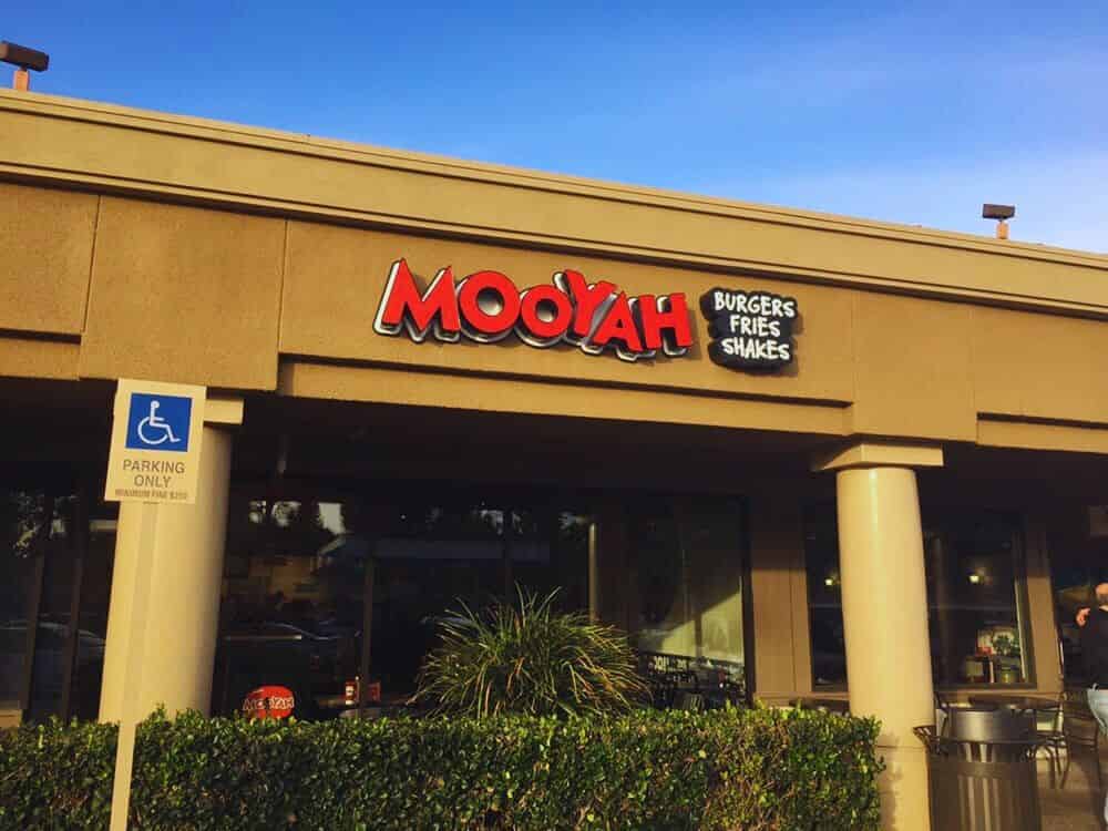MOOYAH Burgers Exterior at Irvine,CA