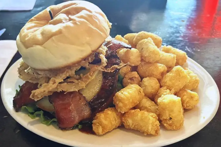 Gouda Burger at Tremont Tavern in Chattanooga, Tennessee