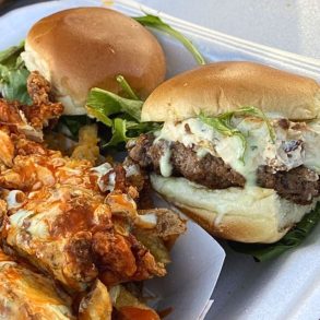 Califas Slider at Curb Side Bistro in Odessa, TX