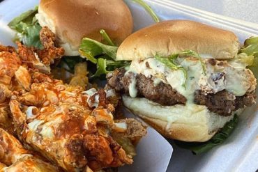 Califas Slider at Curb Side Bistro in Odessa, TX
