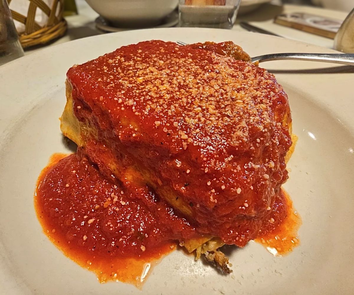 Timballo Abruzzese at Mamma G's in Rochester, New York
