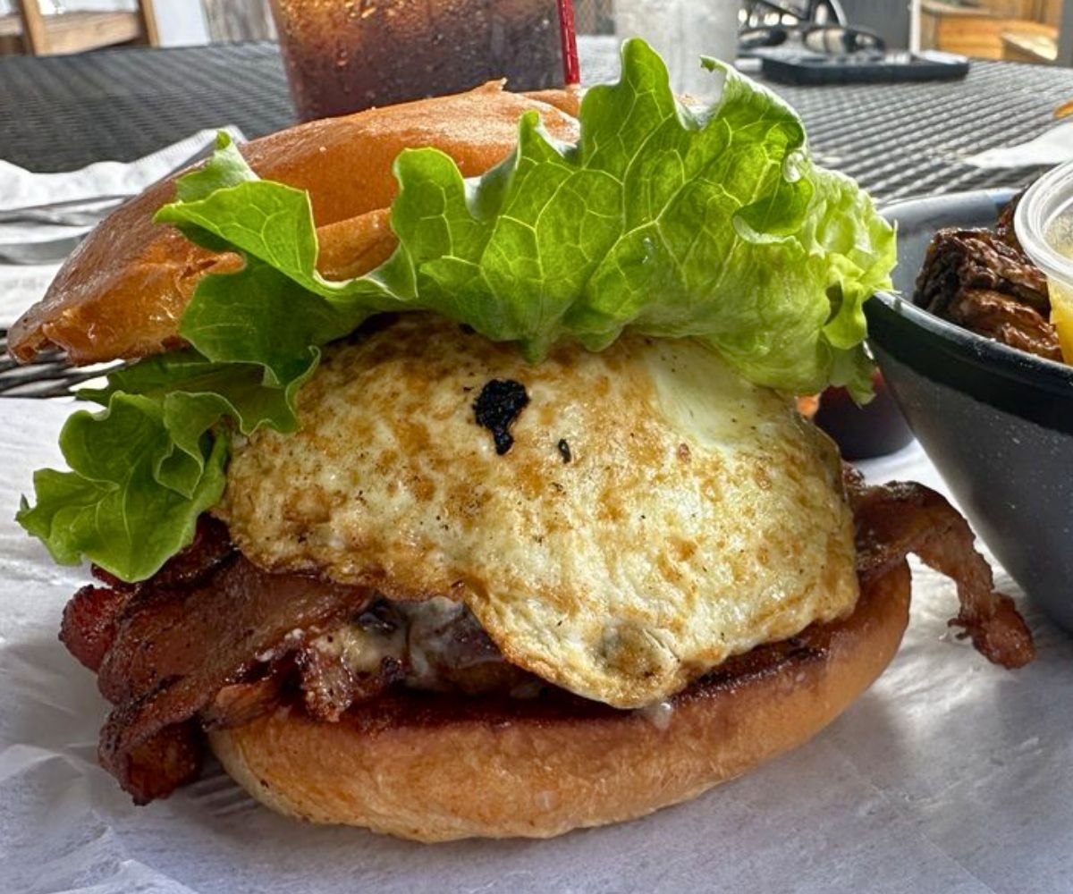 B, E, & C Burger at Tispy'z in High Point, NC