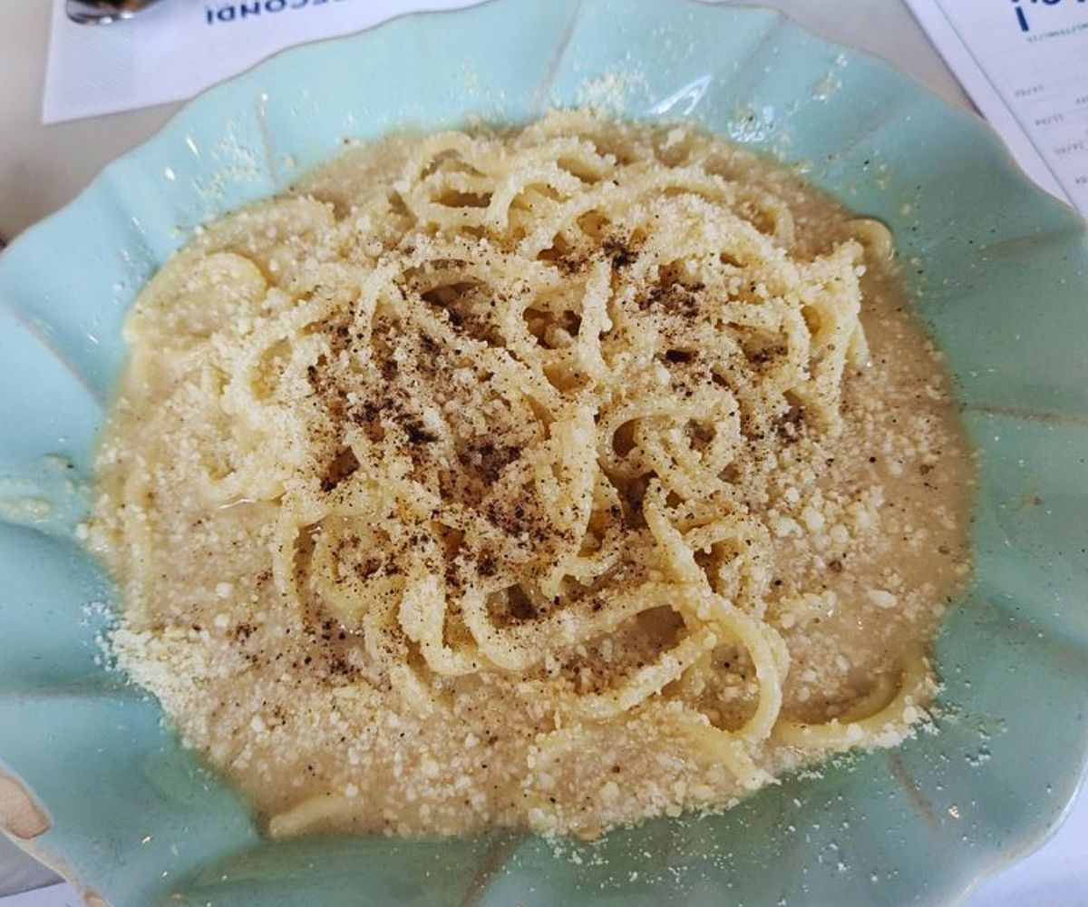 Cacio e Pepe at DiAnoia's in Pittsburgh, Pennsylvania