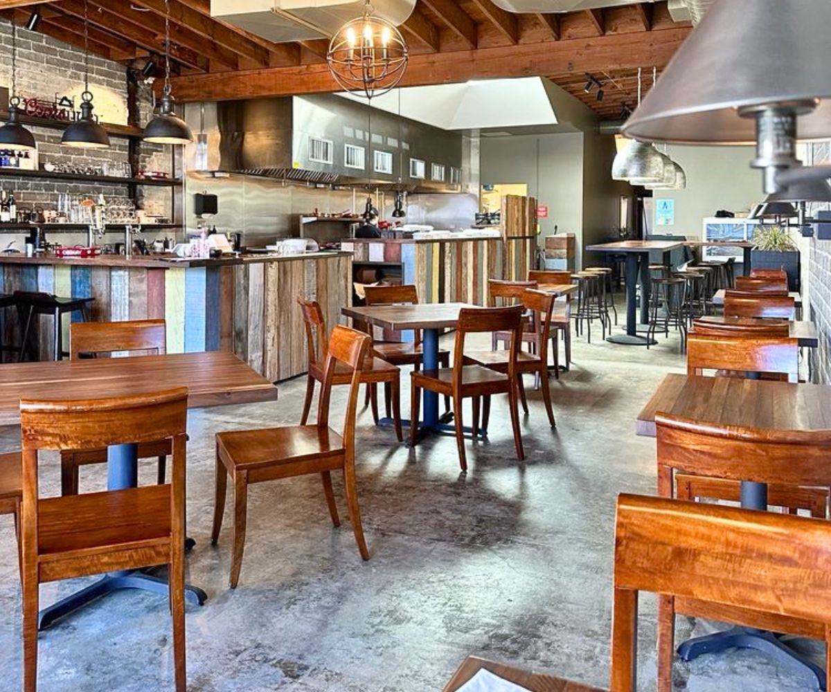 interior of Cafe uu in Everett, Washington