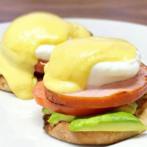 Eggs Benedict at Holder's Country Inn in Los Altos, CA