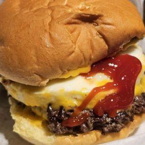 Jack Bondurant Burger at Jack Brown's Beer & Burger Joint in Roanoke, Virginia