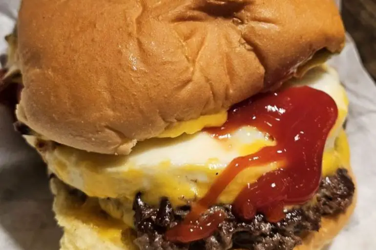 Jack Bondurant Burger at Jack Brown's Beer & Burger Joint in Roanoke, Virginia