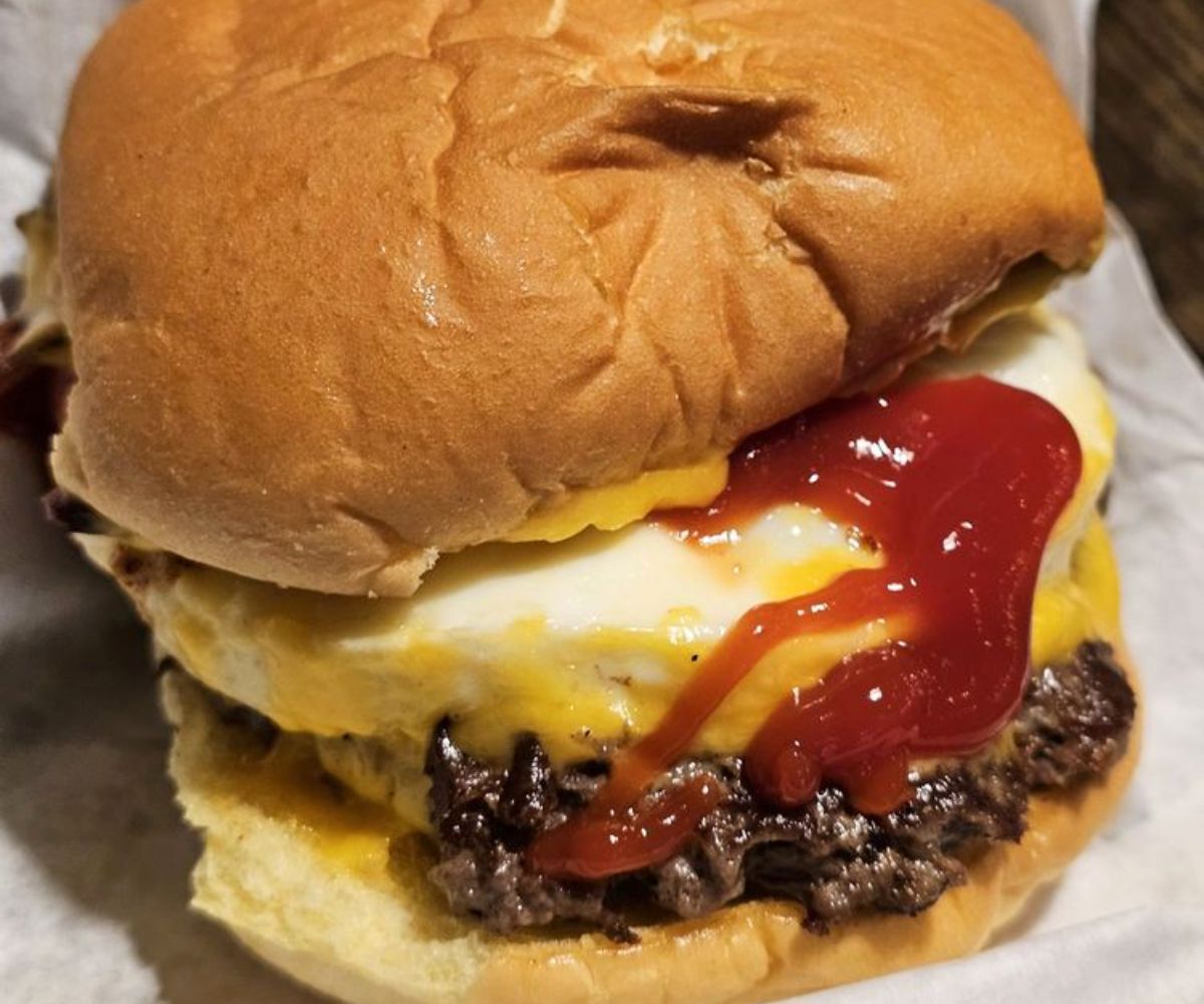 Jack Bondurant Burger at Jack Brown's Beer & Burger Joint in Roanoke, Virginia