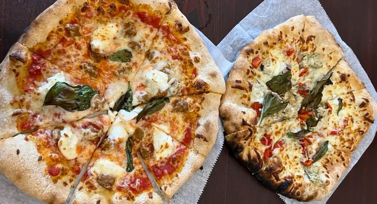 pizzas at Bella Fuoco Wood Fired Pizza in Cheyenne, Wyoming