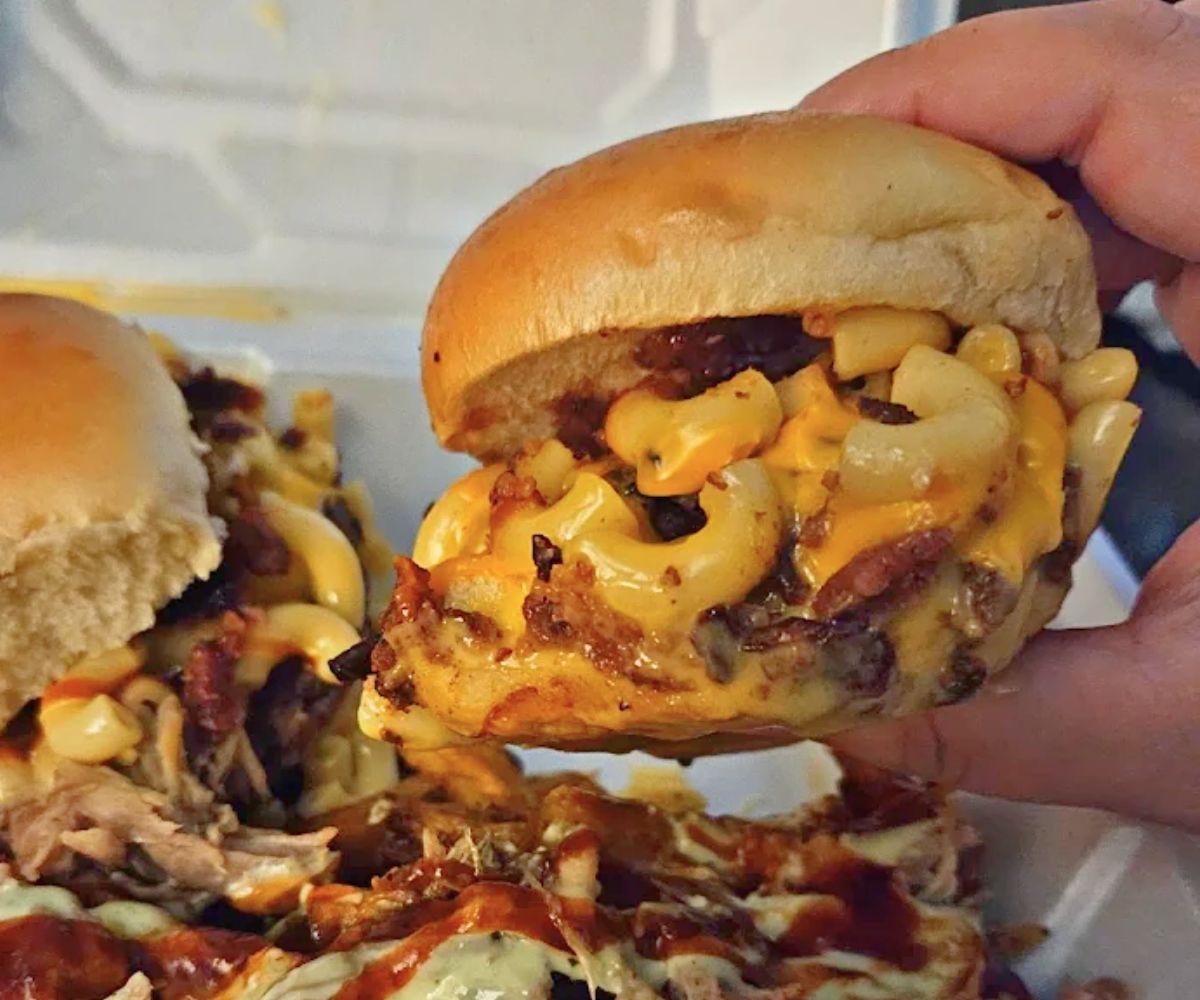 homer simpson at curb side bistro in Odessa, TX