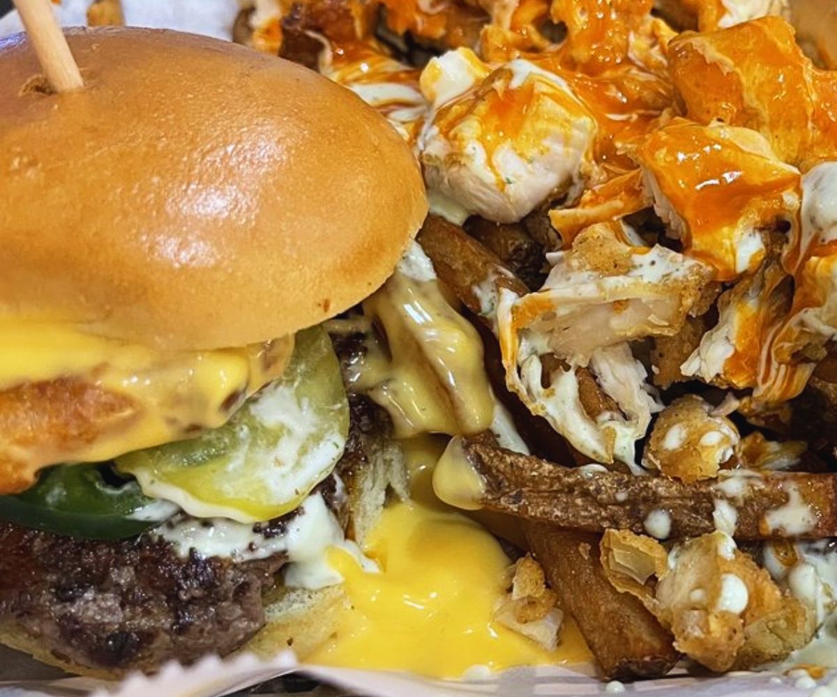 El jefe slider at curb side bistro in Odessa, TX