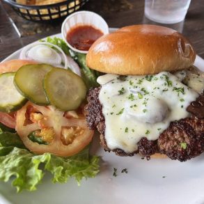 Kosmic Burger at The Kosmos in Albuquerque, New Mexico