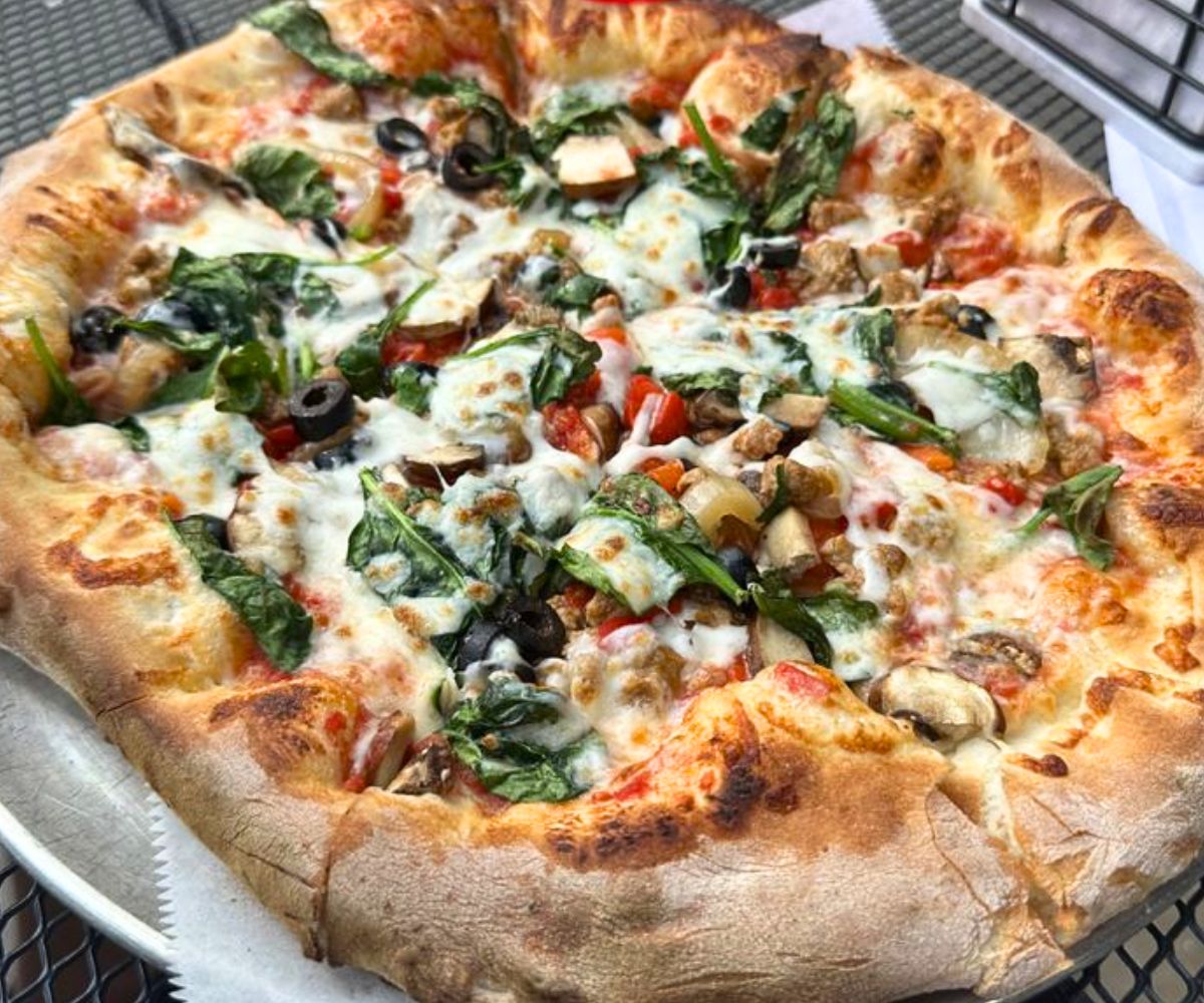 Veggie Galore at Bella Fuoco Wood Fired Pizza in Cheyenne, Wyoming