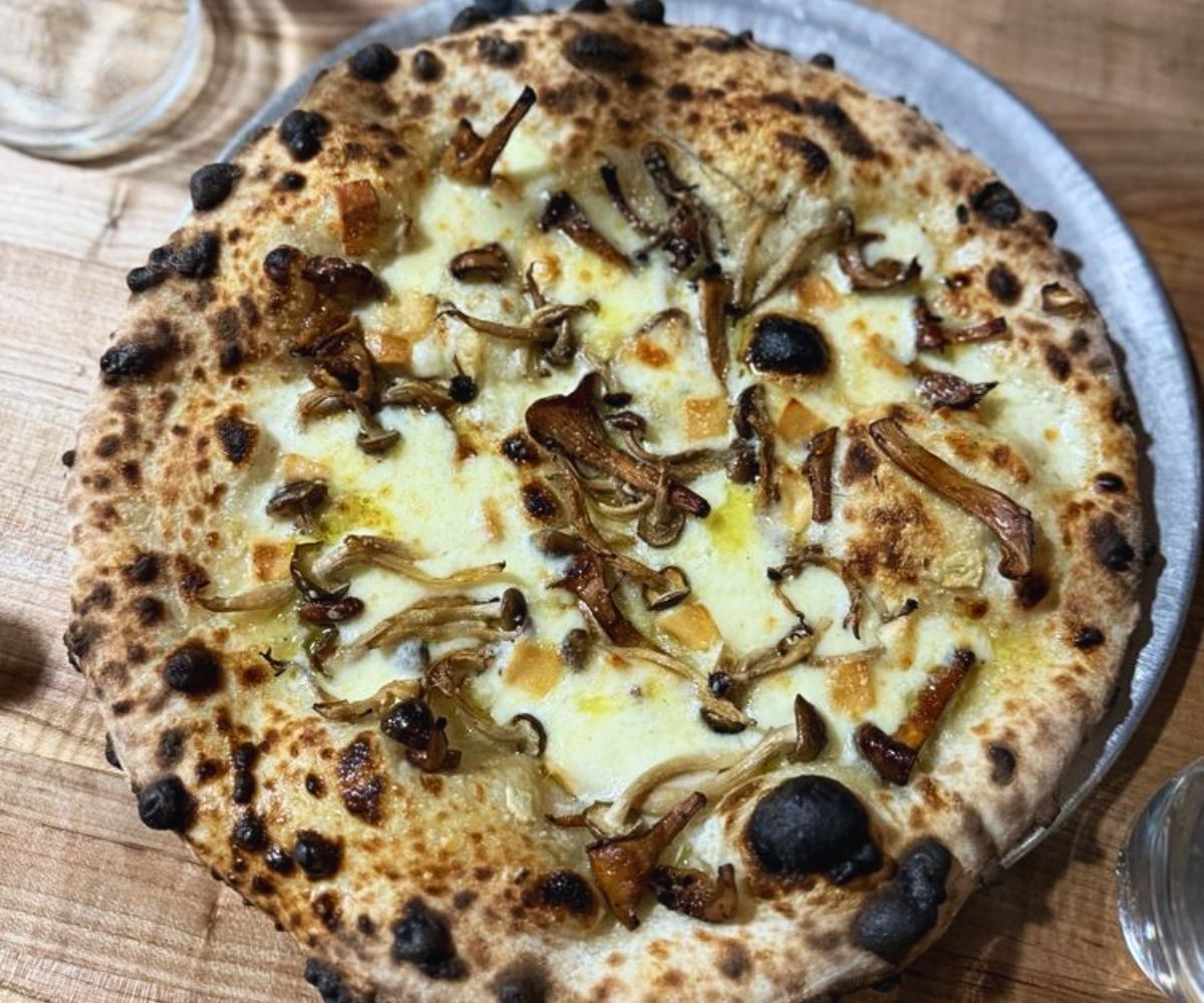 Bosco Pizza at Osteria DOP in Eugene, Oregon