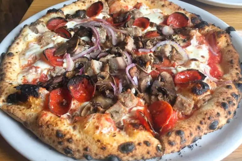 Lazio Pizza at Racca's in Casper, Wyoming