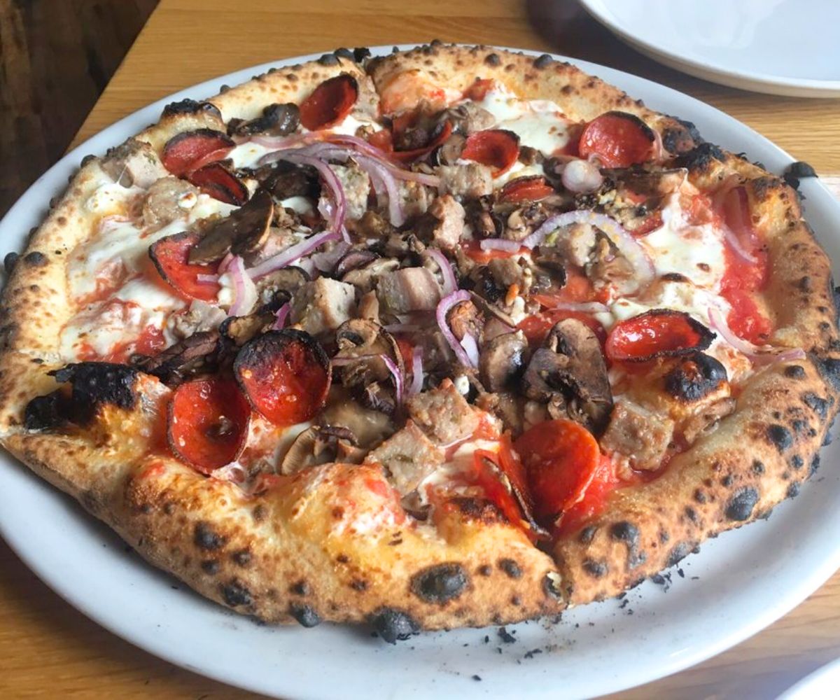 Lazio Pizza at Racca's in Casper, Wyoming